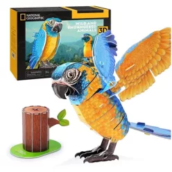 Cubicfun 3D puzzle kéktorkú ara