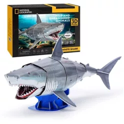 Cubicfun 3D puzzle nagy fehér cápa