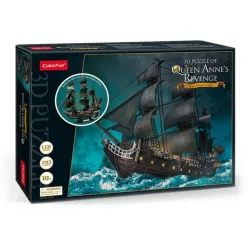 Cubicfun 3D puzzle Queen Anne's led ÚJ