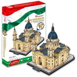   Cubicfun 3D puzzle magyar építészet-Szent István Bazilika új design