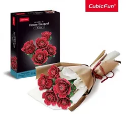 Cubicfun 3D puzzle rózsacsokor