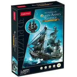 Cubicfun 3D puzzle nagy The Queen Anne's Revenge