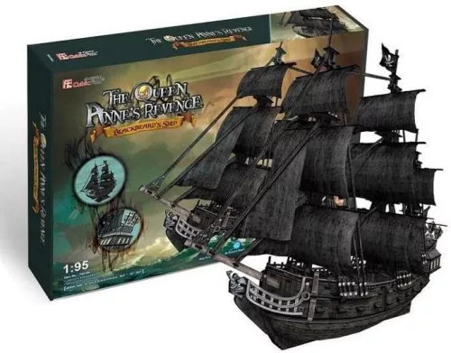 Cubicfun 3D puzzle Queen Anne's Revenge