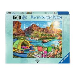 Puzzle 1500 db - Kemping a kanyonban