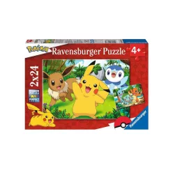 Puzzle 2x24 db - Pokemon