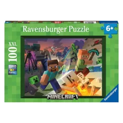 Ravensburger Puzzle 100 db - Monster Minecraft