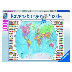 Ravensburger Politikai világtérkép 1000 db puzzle