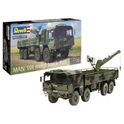   Revell - MAN 10t milgl 8x8 Truck 1:35 (03367) makett harcjármű