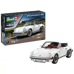   Revell Gift Set Porsche 911 G-Model Cabrio 50th Anniversary 1:24 makettszett (05646)