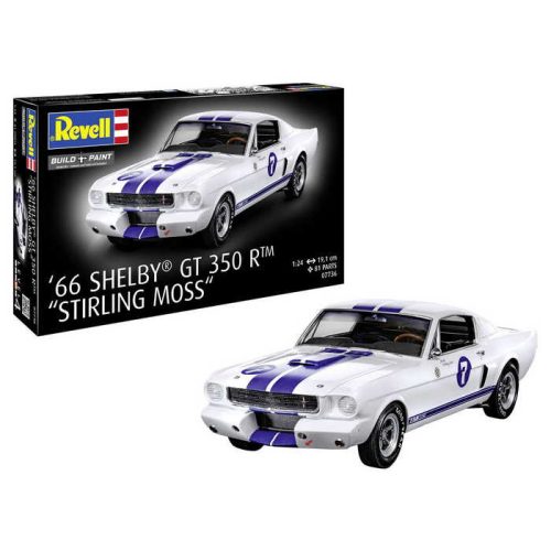 Revell - 1966 Shelby GT 350 R Stirling Moss (07736) 1:24 makett autó