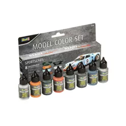   Revell Model Color - Sportscar (8x 18ml) Revell model kit-water-based colour (36202)