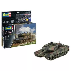   Revell Leopard 2 A6M+ (63342) 1:35 makett készlet kiegészítőkkel