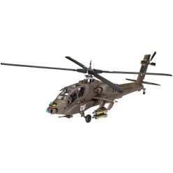   Revell AH-64A Apache 1:72 makett készlet festékkel, ragasztóval (63824 R)