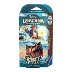   Disney Lorcana: Azurite Sea Starter Deck Jim Hawkins & Tigger