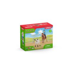Schleich Lasszóverseny cowgirllel