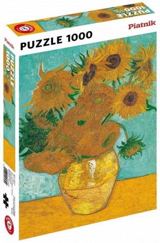 Piatnik Van Gogh - Napraforgók, 1000 db (561740) Van Gogh -  Sonnenblumen Művészeti kirakó