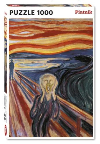 Piatnik Puzzle Munch - A sikoly, 1000 db (552946) Művészeti kirakó