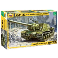 Zvezda Military ISU-122 /RR/ 1:35 (3534)