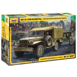 Zvezda Dodge WC-51 "Beep" 1/35 (3656)