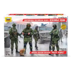 Zvezda Modern Russ. Infantry Military 1:35 (3665)
