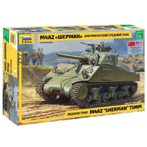 Zvezda M4 A2 Sherman (3702)