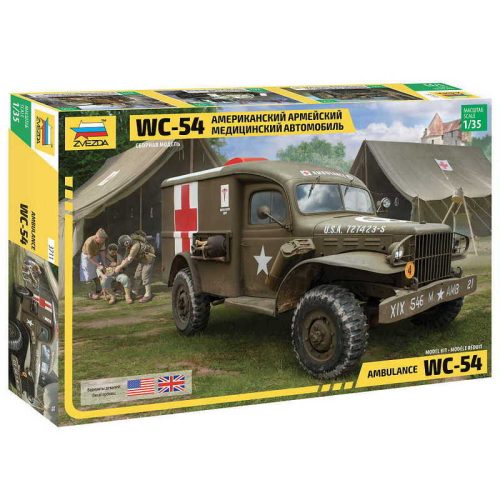 Zvezda WC-54 Ambulance 1:35 (3711)