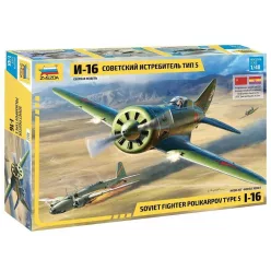 Zvezda Polikarpov I-16Type VSoviet Fighter 1/48 (4832)