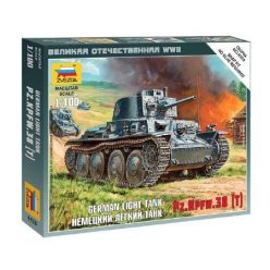 Zvezda German Light Tank Pz.Kpfw.38 (T) 1:100 (6130)