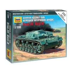 Zvezda Sturmgeschütz III Ausf.B 1:100 (6155)