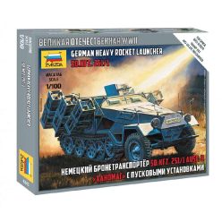 Zvezda Sd.Kfz.251/1 Ausf.B Stuka zu Fuss 1:100 (6243)