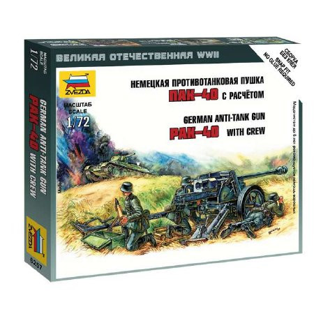 Zvezda Pak-40 1:72 (6257)