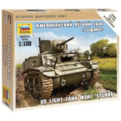 Zvezda Stuart US-Tank 1:100 (6265)