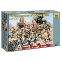 Zvezda Russian infantry WW I (1914-1928) 1/72 (8082)