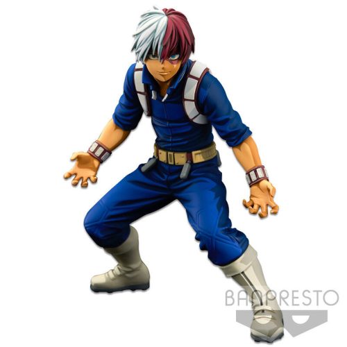 My Hero Academy Banpresto World figura Colosseum Super Master Star Piece Two Dimensions Shoto Todoro