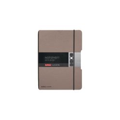   Herlitz my.book flex A5 füzet 40 lapos, pont., bőrhatású barna