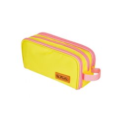 Herlitz Tolltartó dupla Neon sárga/rózsaszín