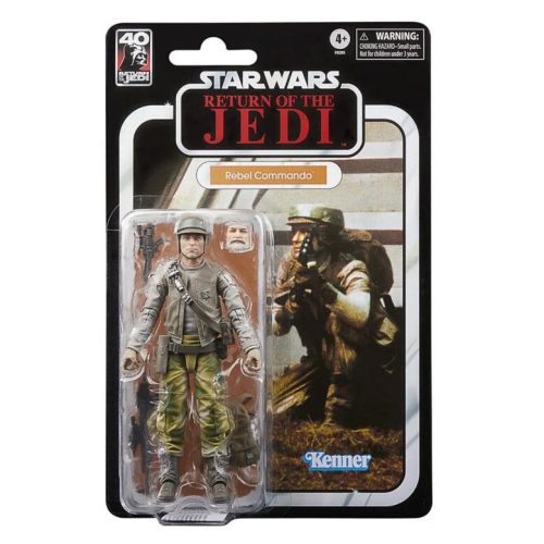 Star Wars Return of the Jedi 40th Anniversary Rebel Commando figura 15cm