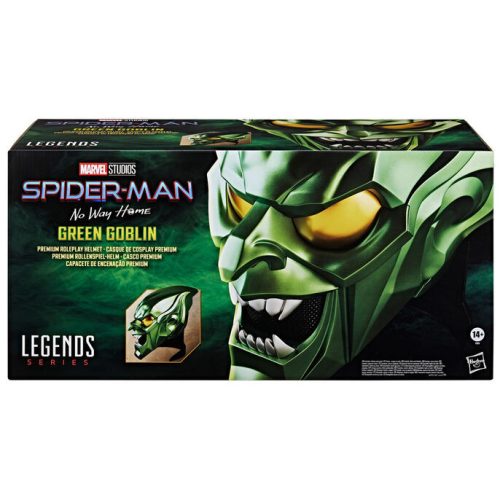 Marvel Pókember: Nincs hazaút Zöld manó prémium sisak. Méretarány: 1:1