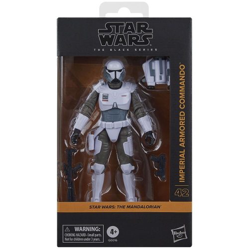 Star Wars The Mandalorian Imperial Armored Commando figura 15cmThe Black Series. Size: 15cm. Articul