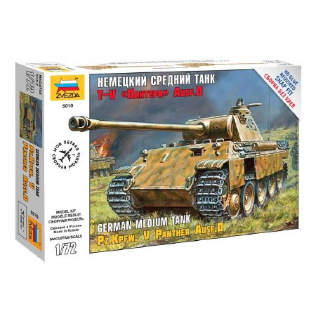 Zvezda Panzerkampfw.V Panther Ausf.D 1:72 (5010)