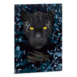Ars Una Black Panther A/4 gumis dosszié