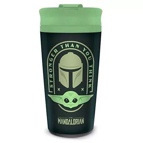 Star Wars The Mandalorian utazós bögre 450ml.