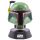 Star Wars Boba Fett lámpa Méret: 10cm. 2db AAA elemmel működik