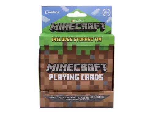 Kártyajáték Minecraft fém dobozban