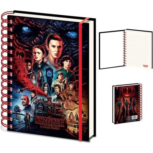Stranger Things A5 jegyzetfüzet 