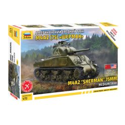 Zvezda M4 A2 (75mm) Sherman Medium Tank 1:72 (5063)