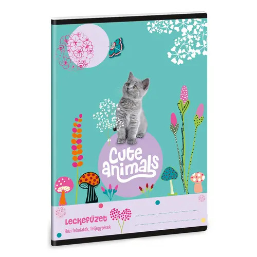 Ars Una Cute Animals-kitten A/5 leckefüzet