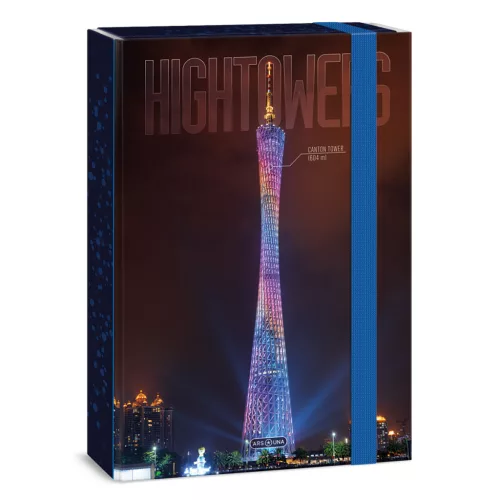 Ars Una Hightower-Canton tower A/4 füzetbox