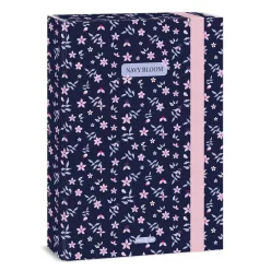 Ars Una Navy bloom A/4 füzetbox