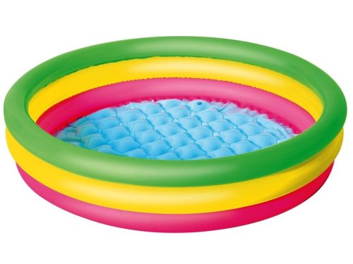 Bestway Színes 3 gyűrűs medence, 102x25cm (51104)